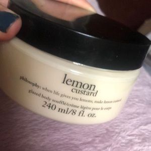 BNWT lemon custard philosophy lotion